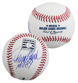 Reds Johnny Bench "HOF 89" Signed Hall OF Fame Logo Oml Baseball BAS #BY103712