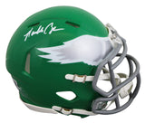 Eagles Randall Cunningham Signed 2023 On-Field Alt Speed Mini Helmet W/ Case BAS