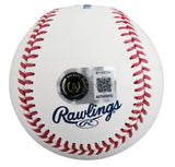 Rangers Ivan Rodriguez Signed Hall OF Fame Logo Oml Baseball BAS #BY103700