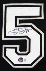 Frank Thomas Authentic Signed Black Pro Style Framed Jersey BAS Witnessed 2