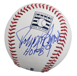 Reds Johnny Bench "HOF 89" Signed Hall OF Fame Logo Oml Baseball BAS #BY103710