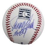 Reds Johnny Bench "HOF 89" Signed Hall OF Fame Logo Oml Baseball BAS #BY103713