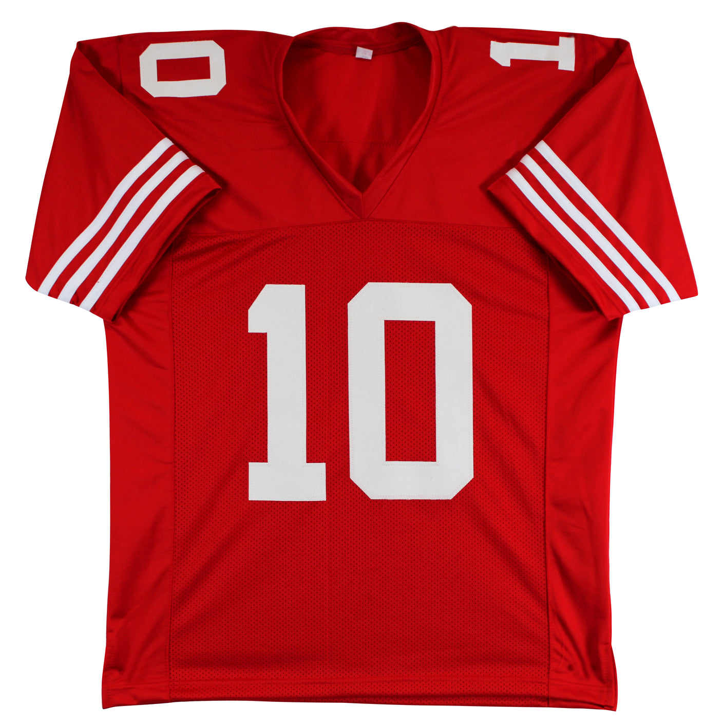 Mac Jones Authentic Signed Red Pro Style Jersey Autographed BAS Witnessed