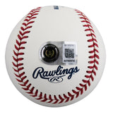 Mets Carlos Beltran Signed Hall OF Fame Logo Oml Baseball BAS #BY103701