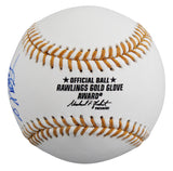 Reds Johnny Bench "10x GG" Signed Golden Glove Logo Baseball BAS #BY103714