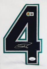 Mariners Julio Rodriguez Authentic Signed White Nike Jersey Autographed BAS