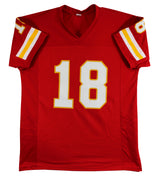 Emmitt Thomas HOF "2008" Authentic Signed Red Pro Style Jersey BAS Witnessed