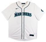 Mariners Julio Rodriguez Authentic Signed White Nike Jersey Autographed BAS
