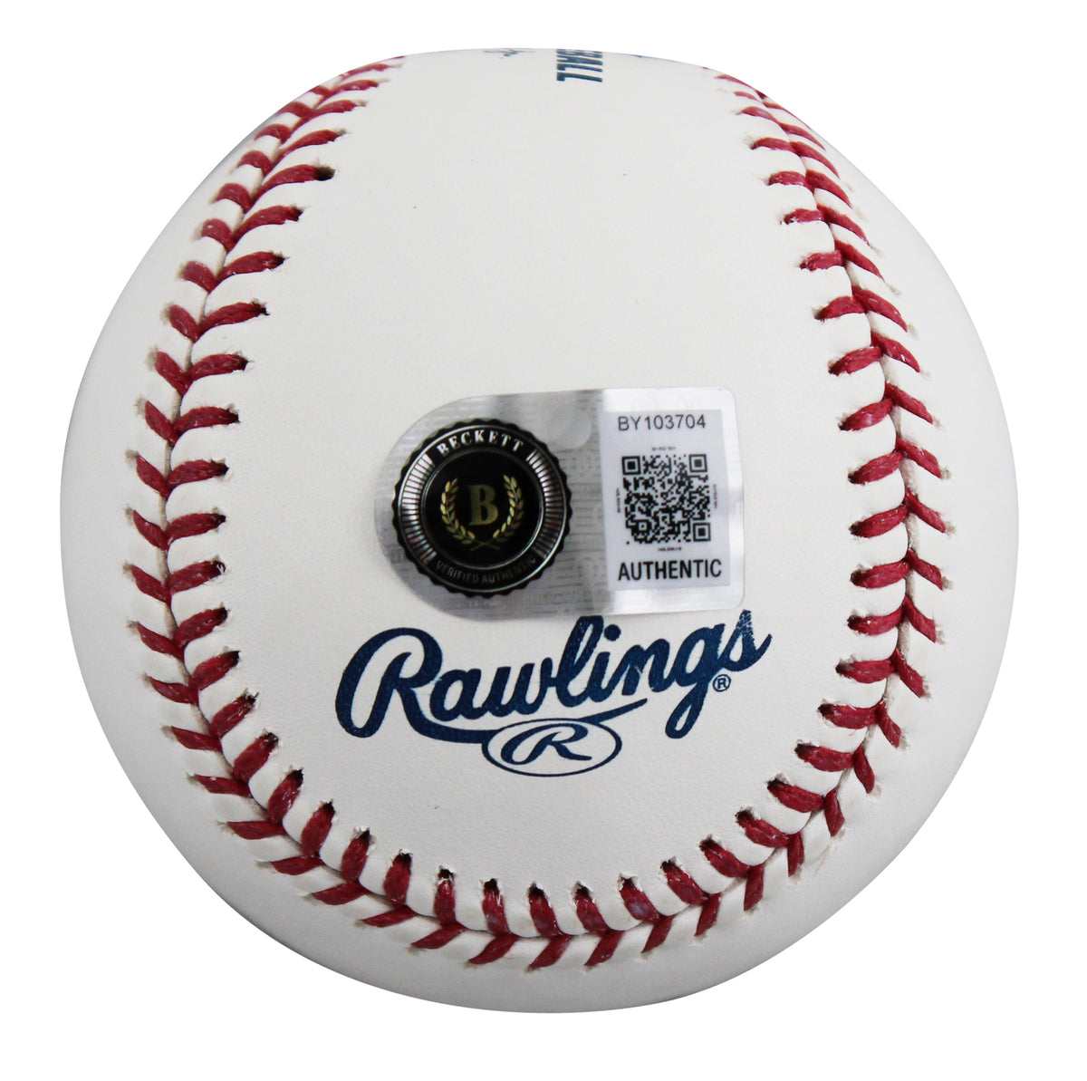Mets Carlos Beltran Signed Hall OF Fame Logo Oml Baseball BAS #BY103704