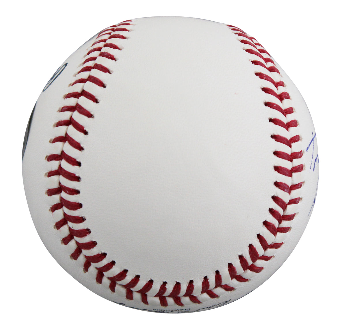 Guardians Tom Hamilton "HOF 25" Signed HOF Logo Oml Baseball BAS #BY103715