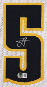 Nikola Jokic Authentic Signed White Pro Style Framed Jersey BAS Witnessed