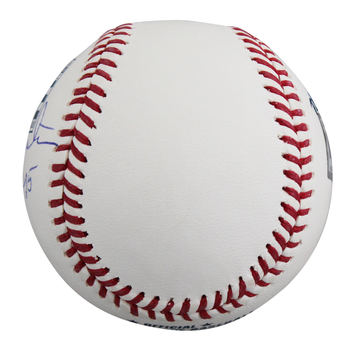 Guardians Tom Hamilton "HOF 25" Signed HOF Logo Oml Baseball BAS #BY103715