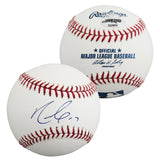 Rangers Nelson Cruz Authentic Signed Allen Selig OML Baseball BAS #BY031108