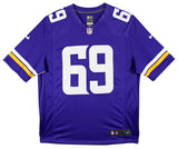 Vikings Jared Allen "5x Insc" Signed Purple Nike Limited Jersey BAS Witnessed