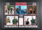 Will Smith & Martin Lawrence Bad Boys Signed Framed Display BAS #AE13791
