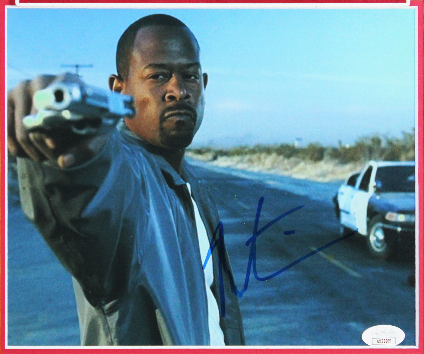 Will Smith & Martin Lawrence Bad Boys Signed Framed Display BAS #AE13791