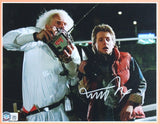 Back To The Future (3) Fox, Lloyd & Wells Signed 8x10 Photo Framed Display BAS