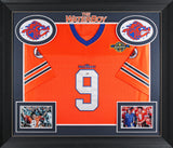 Adam Sandler The Waterboy Signed Orange Burbon Bowl Framed Jersey PSA #AP84491