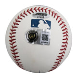 Rangers Josh Hamilton Authentic Signed Allen Selig OML Baseball BAS #BY031102