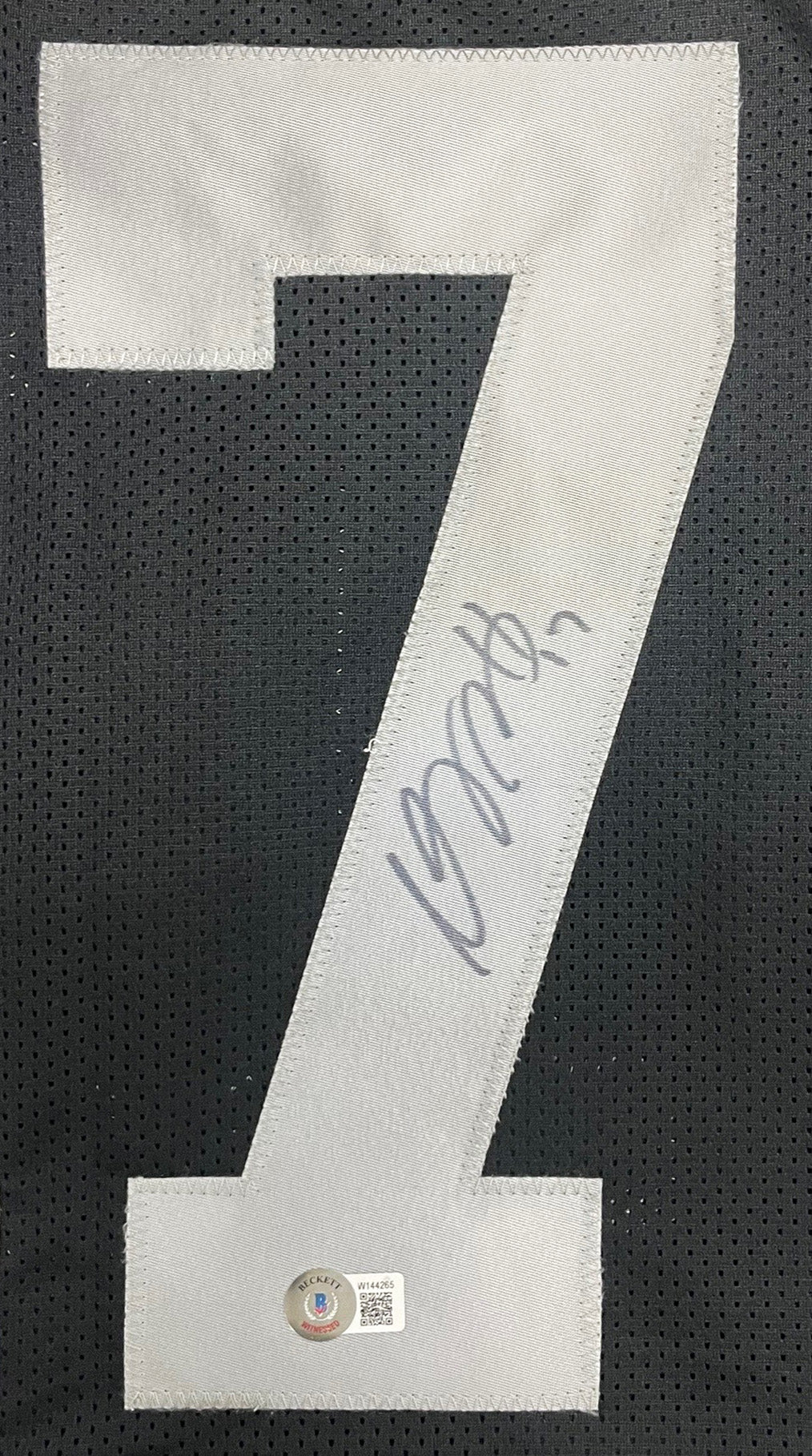 Davante Adams Authentic Signed Black Pro Style Jersey Autographed BAS Witnessed