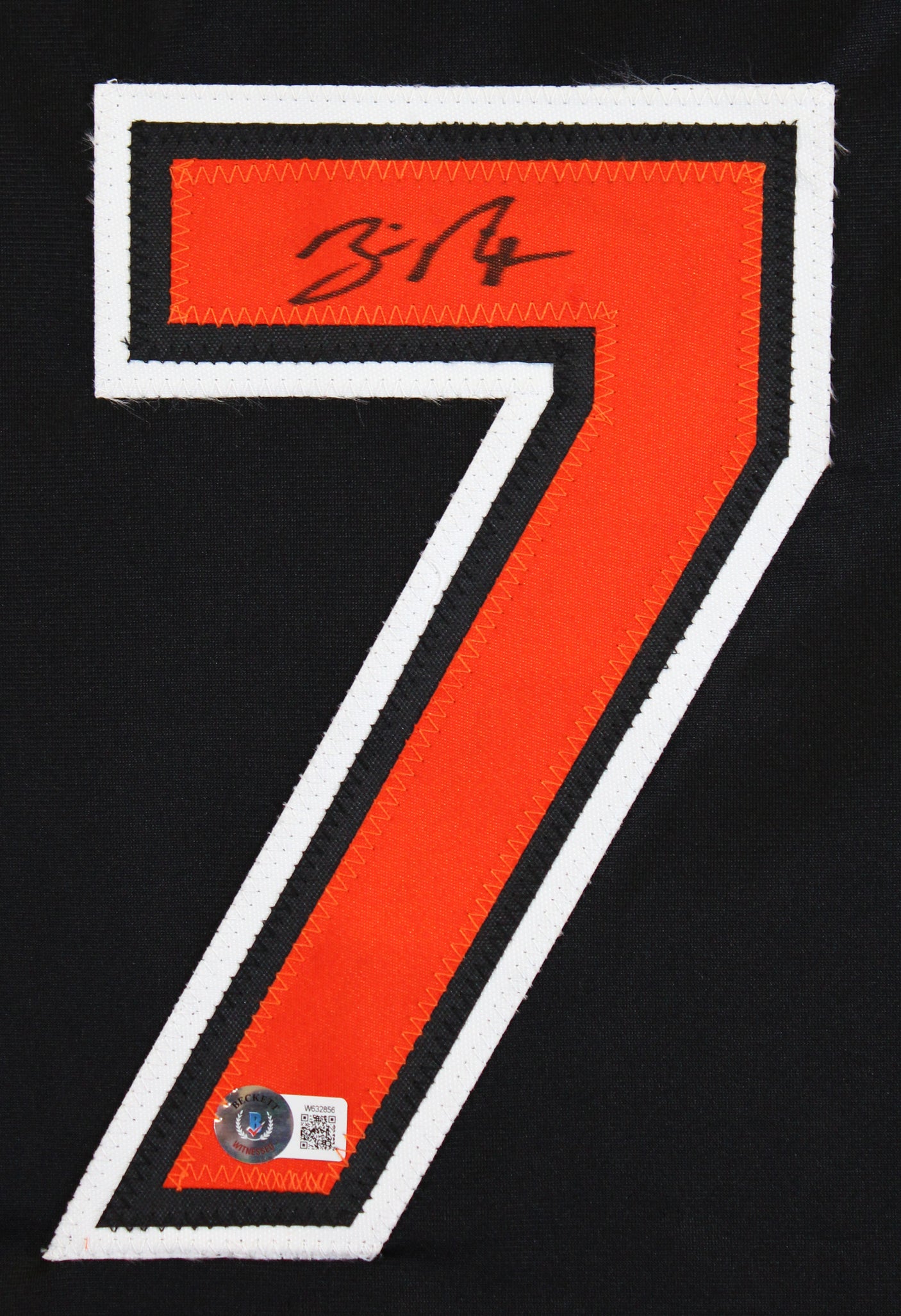 Billy Ripken Authentic Signed Black Pro Style Jersey Autographed BAS Witnessed 2