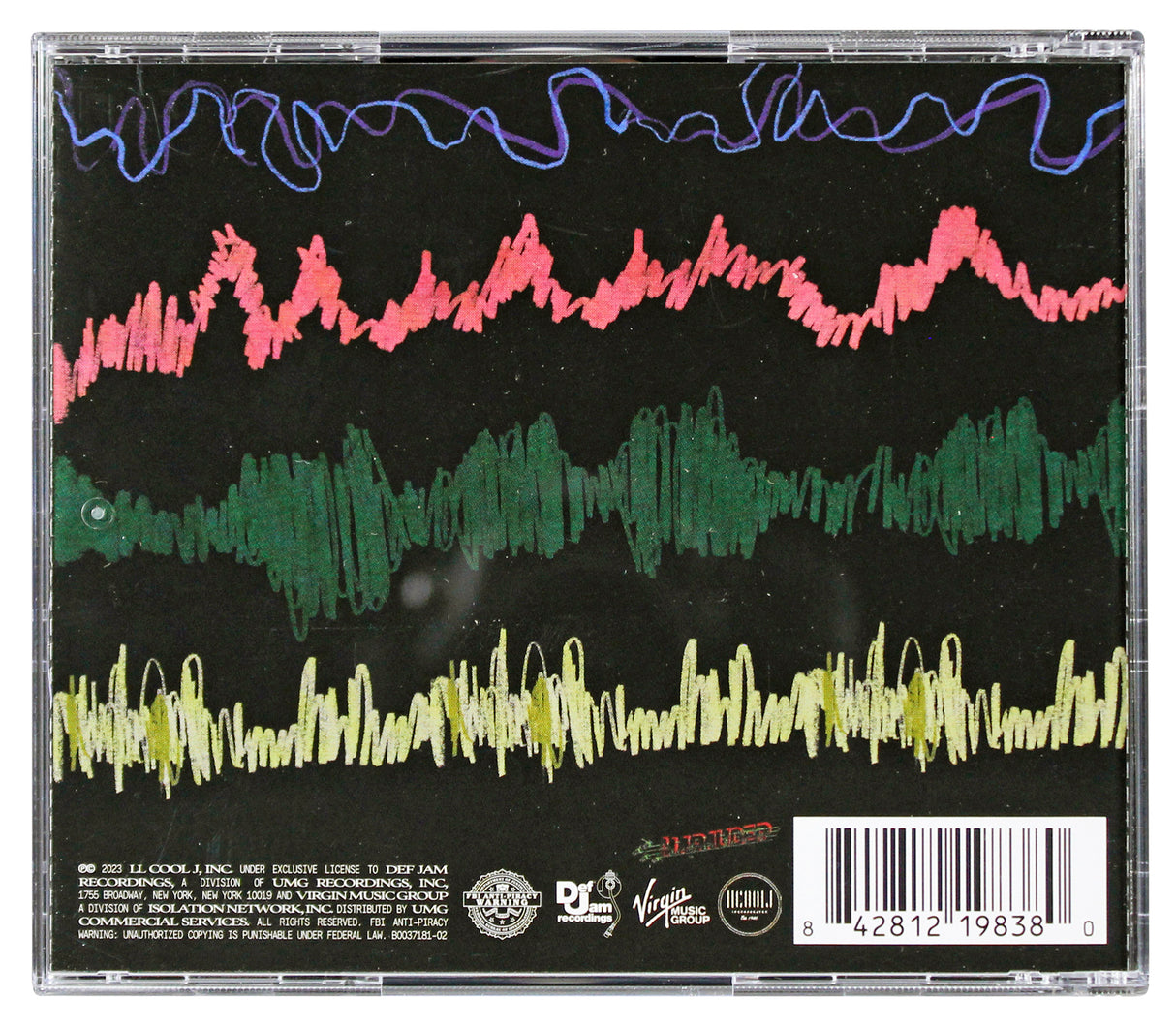 L.L. Cool J. Authentic Signed The Force Cd Insert W/ Disk BAS #BP50578