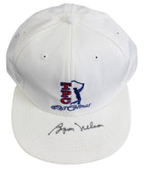 Byron Nelson Authentic Signed White TPC Las Colinas Adjustable Hat BAS #BY103672