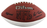 Bears Mike Ditka "Best Wishes" Signed Wilson White Panel Football BAS #BU55106