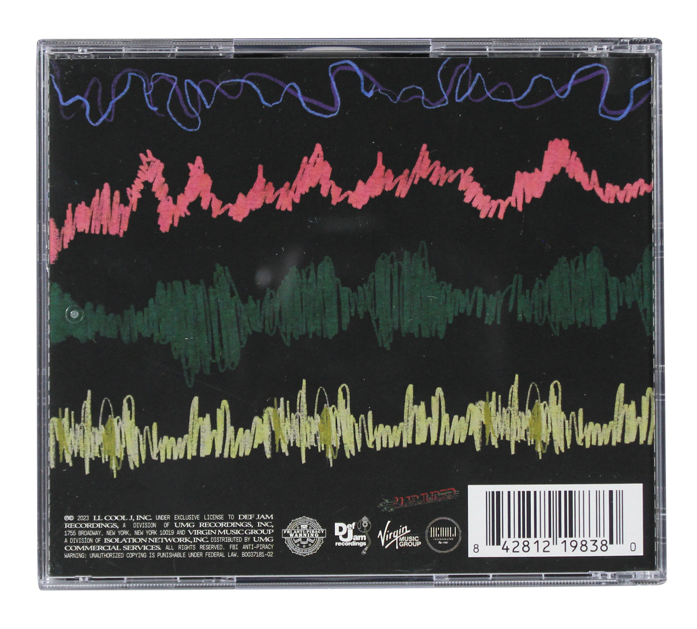 L.L. Cool J. Authentic Signed The Force Cd Insert W/ Disk BAS #BP50577