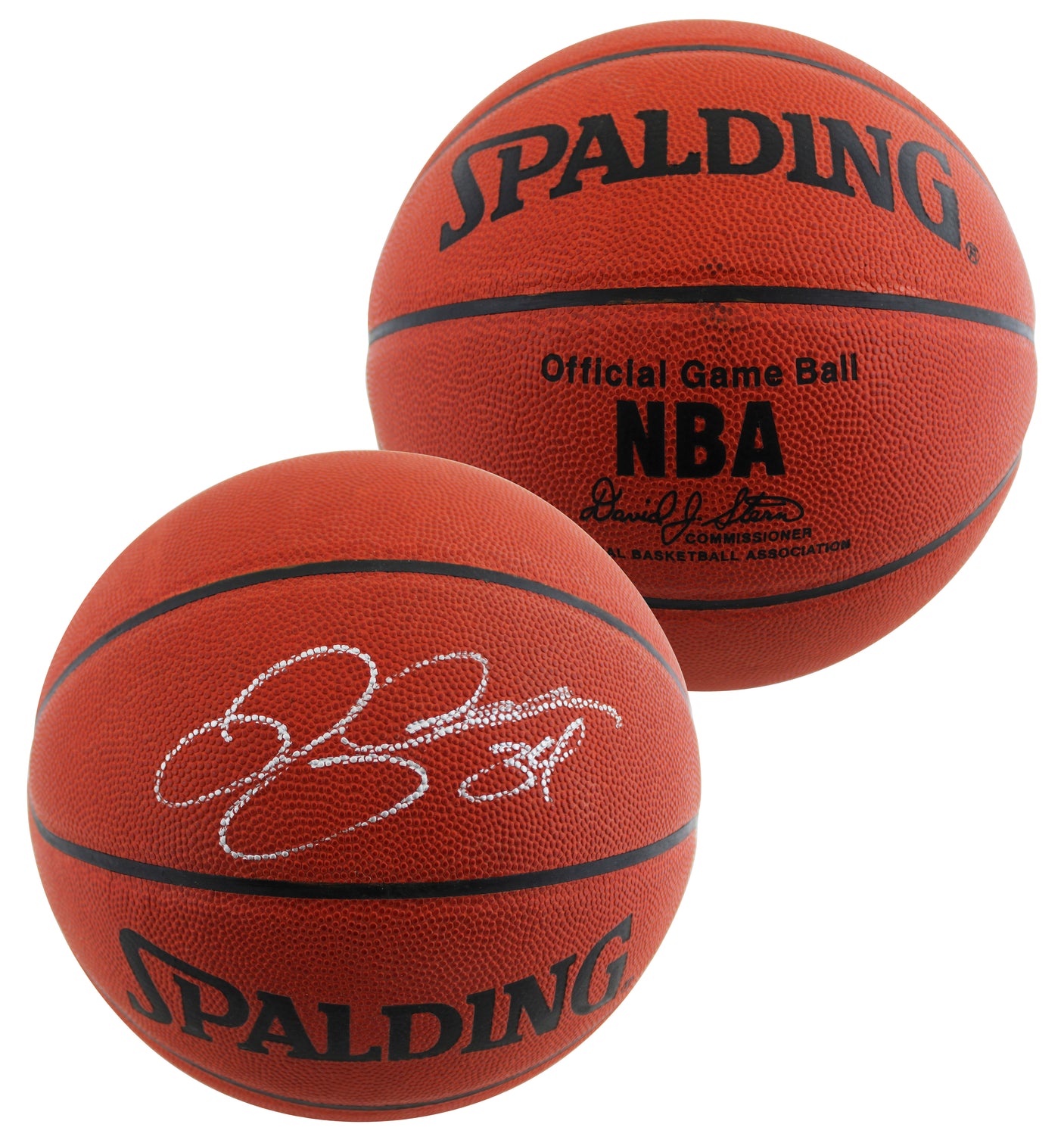 Celtics Ray Allen Signed Spalding Official NBA Game Basketball BAS #BU55108