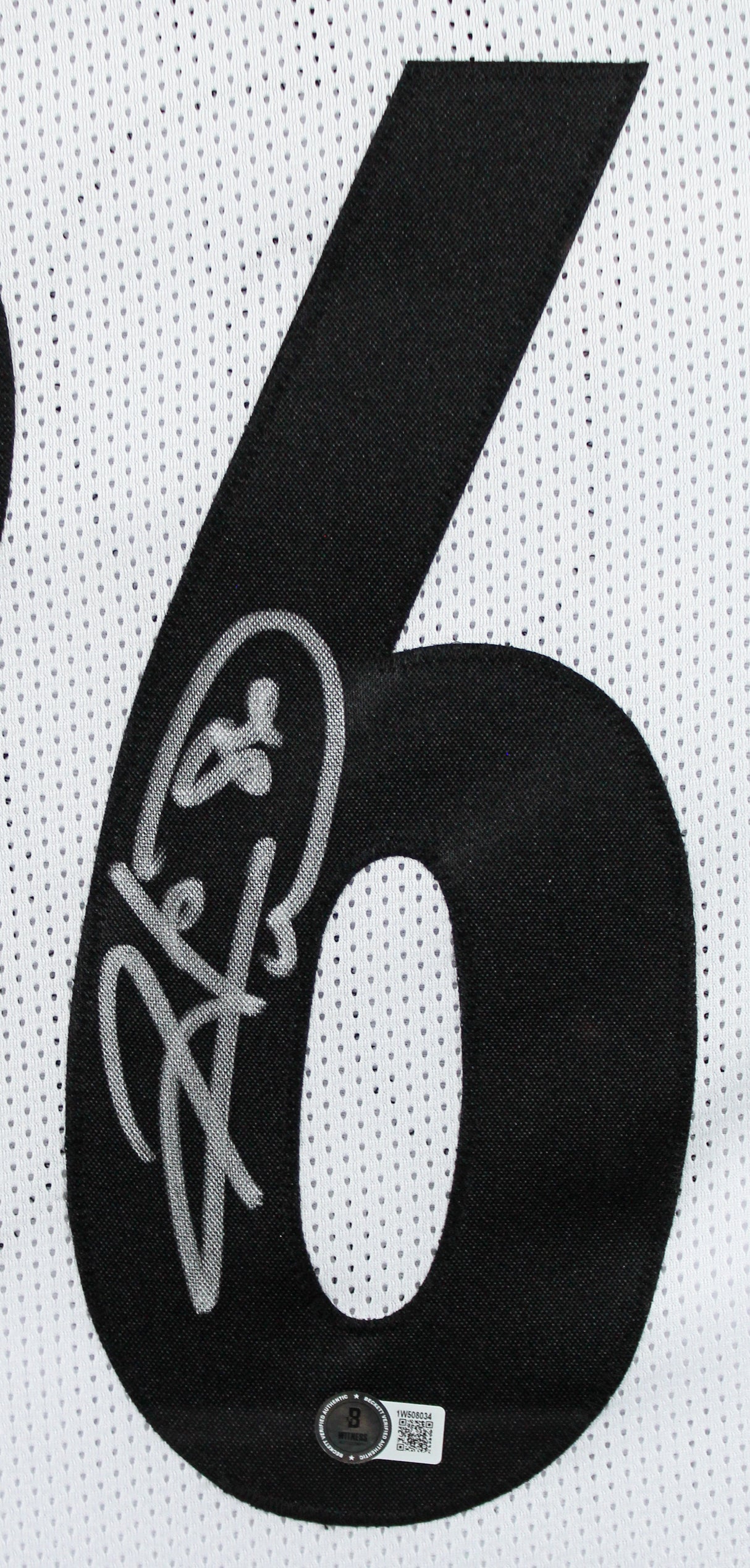 Hines Ward Authentic Signed White Pro Style Framed Jersey BAS Witnessed