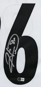 Hines Ward Authentic Signed White Pro Style Framed Jersey BAS Witnessed