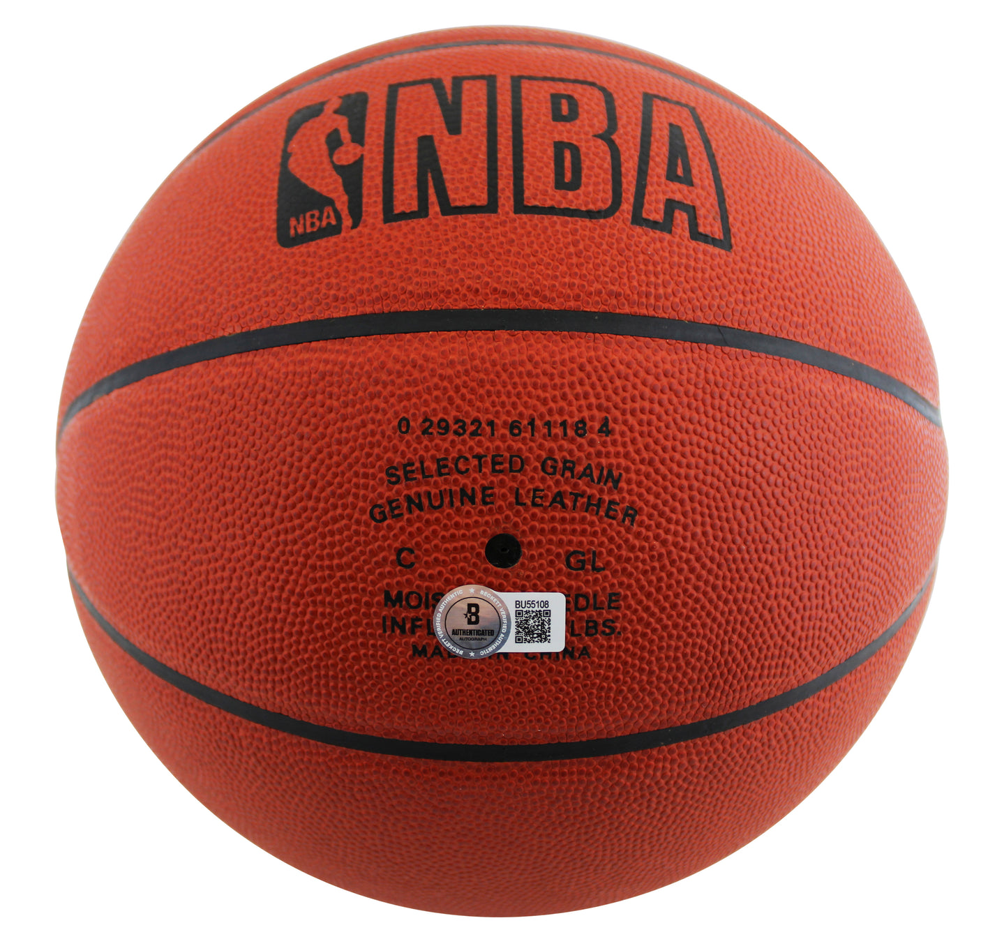 Celtics Ray Allen Signed Spalding Official NBA Game Basketball BAS #BU55108