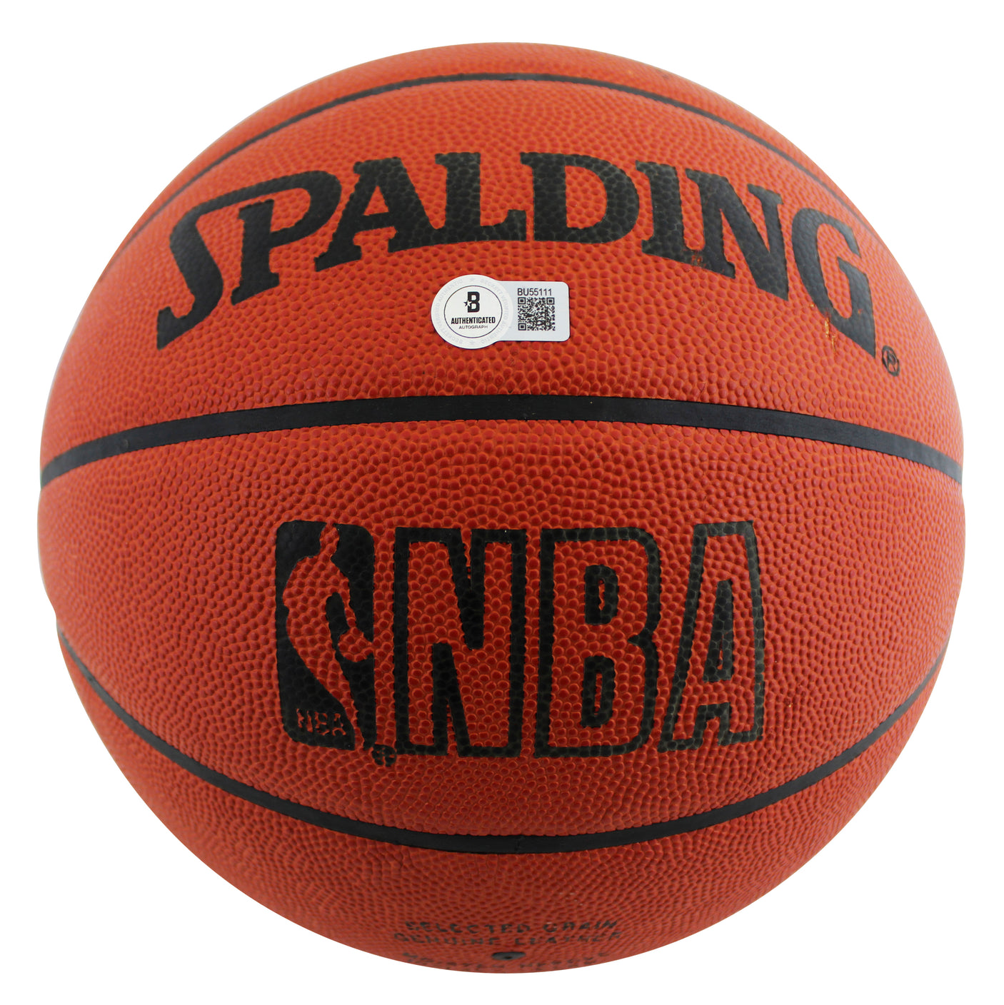 Warriors Rick Barry Signed Spalding Official NBA Game Basketball BAS #BU55111