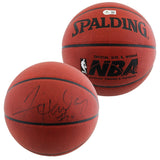 Warriors Tim Hardaway Sr. Authentic Signed Spalding I/O Basketball BAS #BU55110