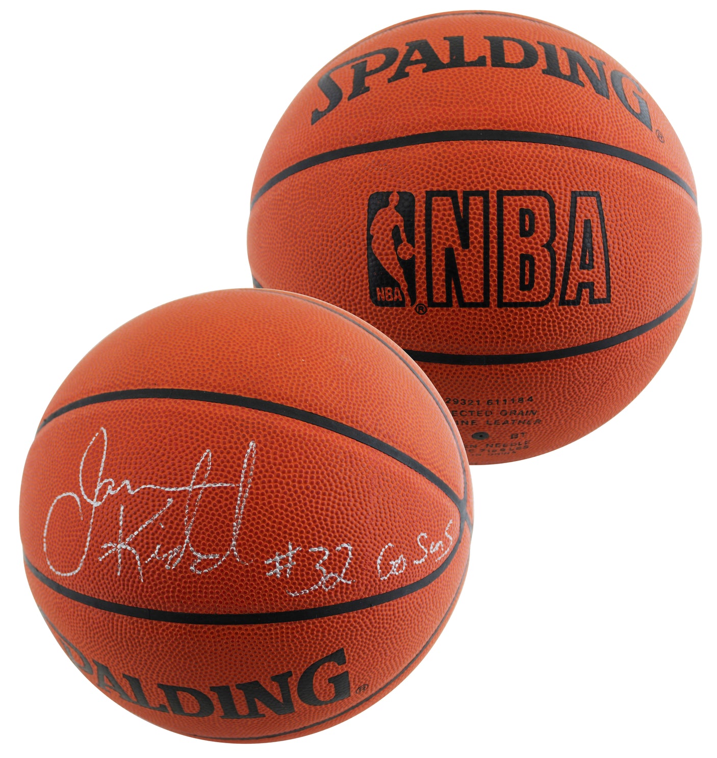 Suns Jason Kidd "Go Suns" Signed Spalding NBA Game Basketball BAS #BU55112