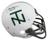 North Texas Joe Greene "HOF 84" Signed TK 2 F/S Proline Helmet BAS #BY093008