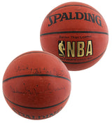 76ers Julius Erving "Dick, All The Best" Signed Spalding Basketball BAS #BU55115