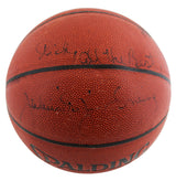 76ers Julius Erving "Dick, All The Best" Signed Spalding Basketball BAS #BU55115