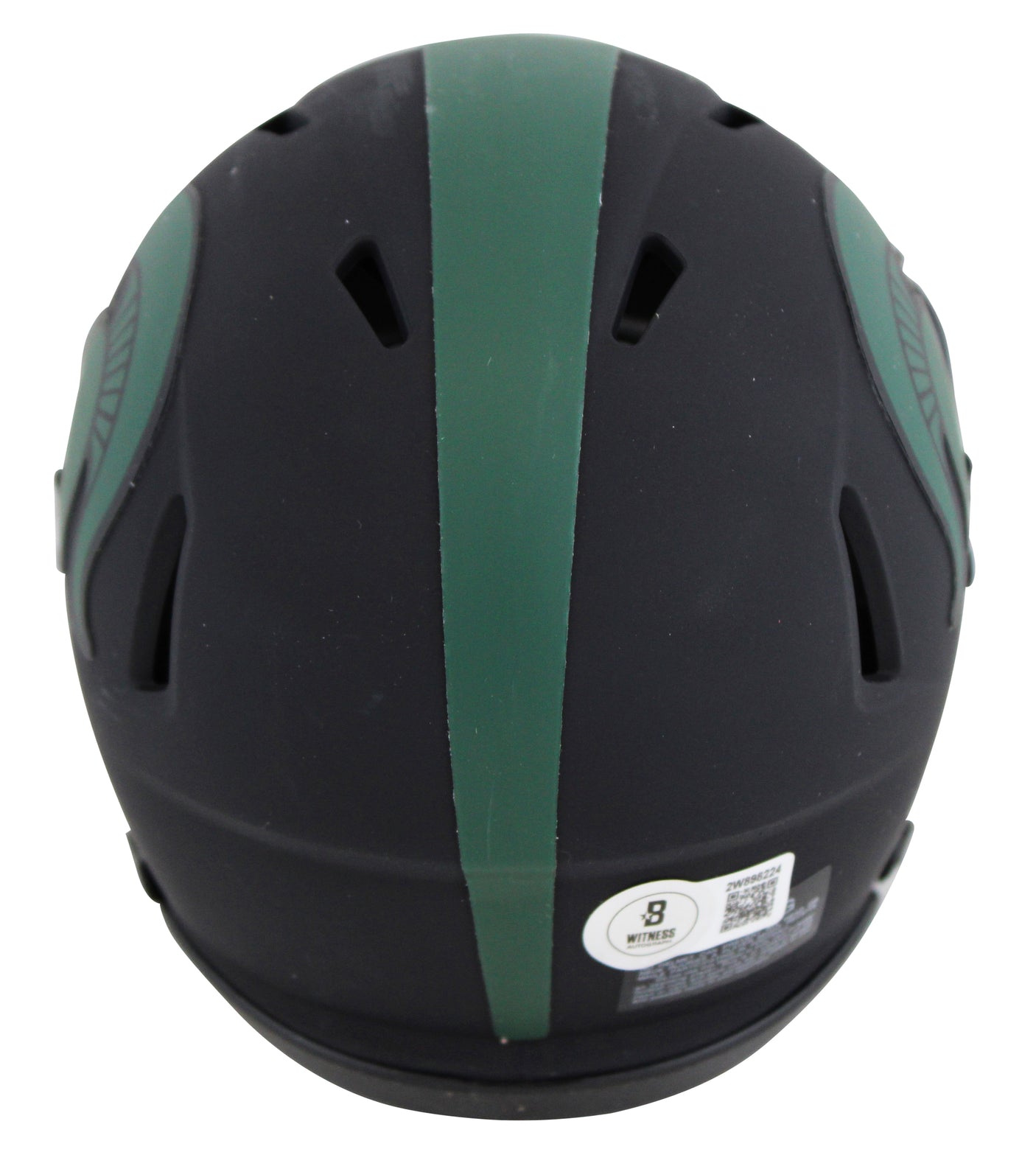 Michigan State Magic Johnson Signed Eclipse Speed Mini Helmet BAS Witnessed