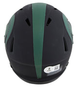 Michigan State Magic Johnson Signed Eclipse Speed Mini Helmet W/ Case BAS Wit