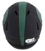 Michigan State Magic Johnson Signed Eclipse Speed Mini Helmet W/ Case BAS Wit