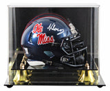 Ole Miss Kewan Lacy Authentic Signed Speed Mini Helmet W/ Case Autographed BAS