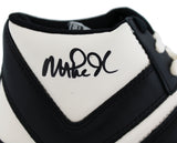 Lakers Magic Johnson Signed Right B&W Converse Weapon Shoe W/ Case BAS Witness 3