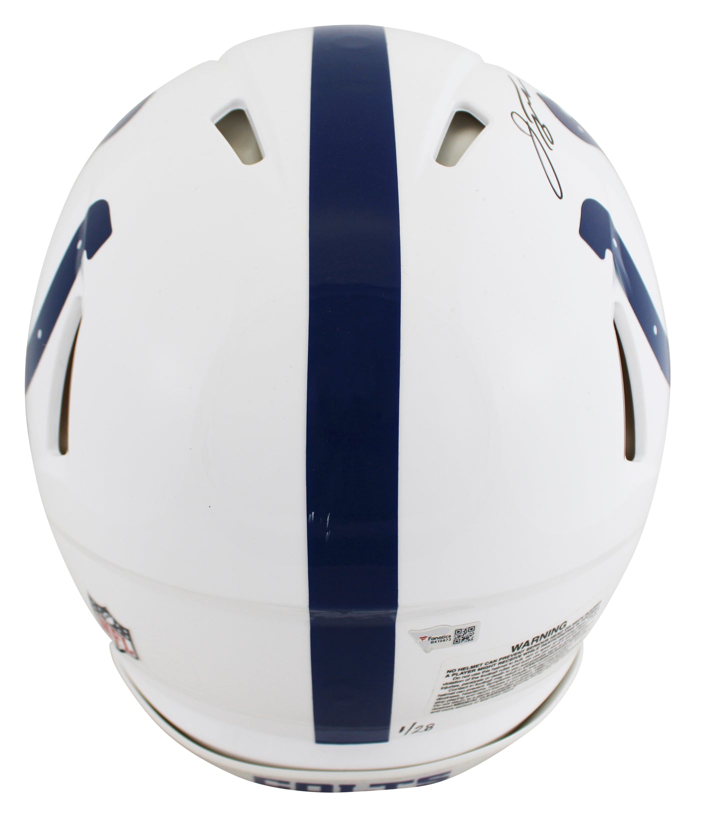 Colts Jonathan Taylor "2021 Stat" Signed F/S Speed Proline Helmet LE #1/28 FAN