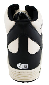 Lakers Magic Johnson Signed Right Black & White Converse Weapon Shoe BAS Wit 3