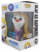 Josh Gad Frozen "Olaf as Rapunzel" Signed #1180 Funko Pop Vinyl Figure BAS 2