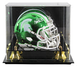 Michigan State Magic Johnson Signed Chrome Speed Mini Helmet W/ Case BAS Witness