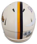 Vikings Randy Moss Authentic Signed Retro Speed Mini Helmet BAS Witnessed
