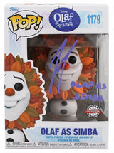 Josh Gad Frozen "Olaf as Simba" Signed #1179 Funko Pop Vinyl Figure BAS 1